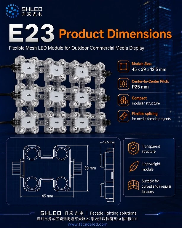 P25 flexible led mesh P25 flexible led mesh