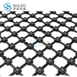Outdoor DMX Media Facade Led Mesh-scherm