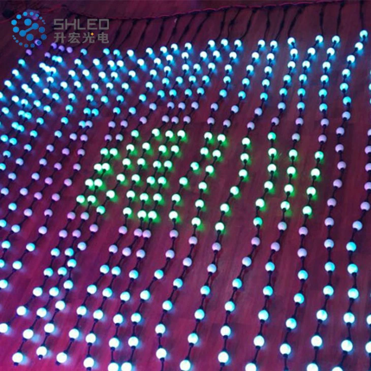 Shopping Mall Lighting RGB 3D Pixel LED Ball